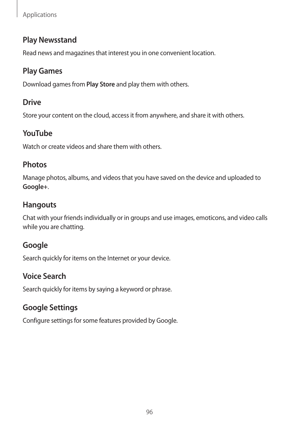 Samsung Galaxy S6 Edge User Manual | Page 96 / 145