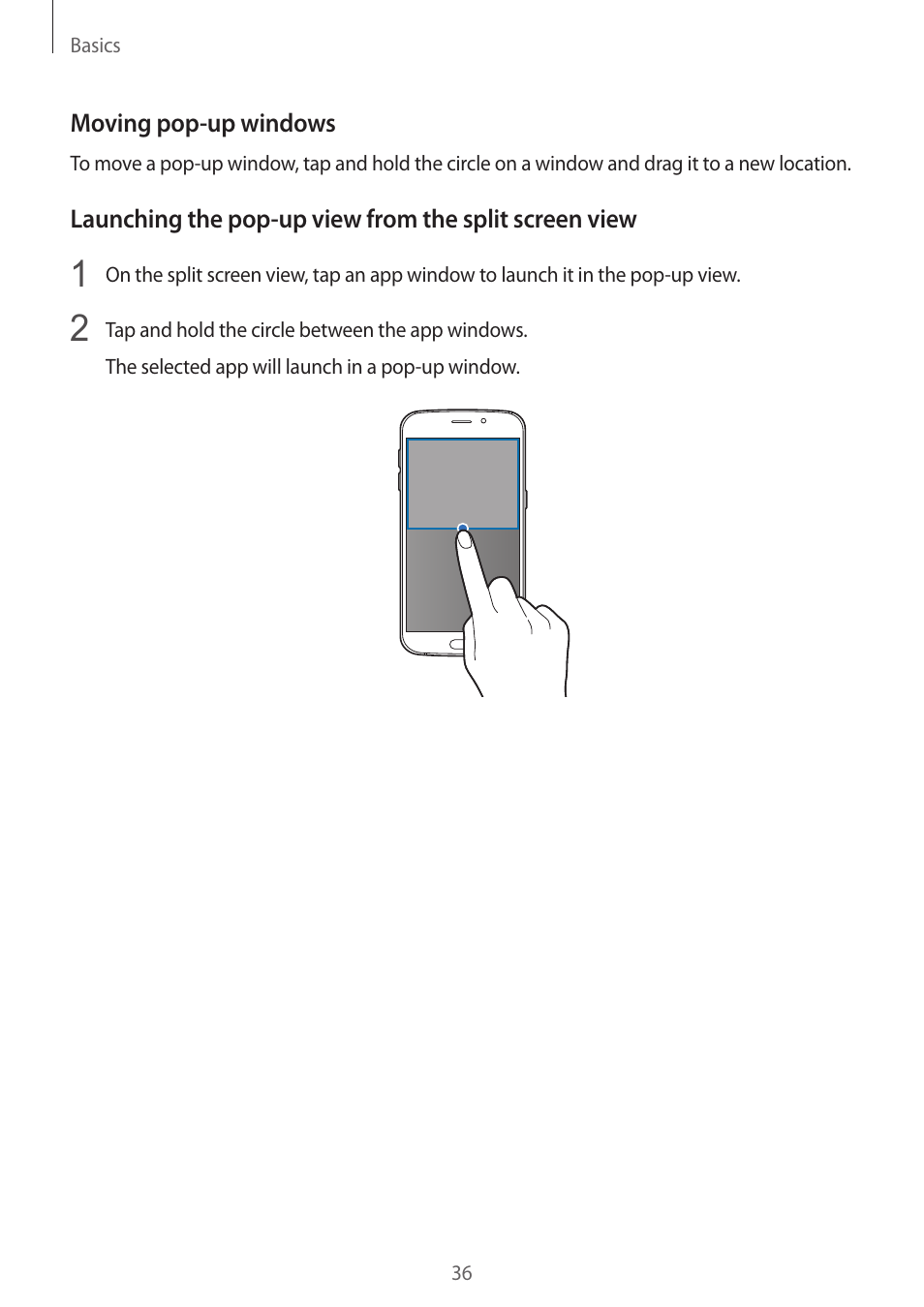 Samsung Galaxy S6 User Manual | Page 36 / 140