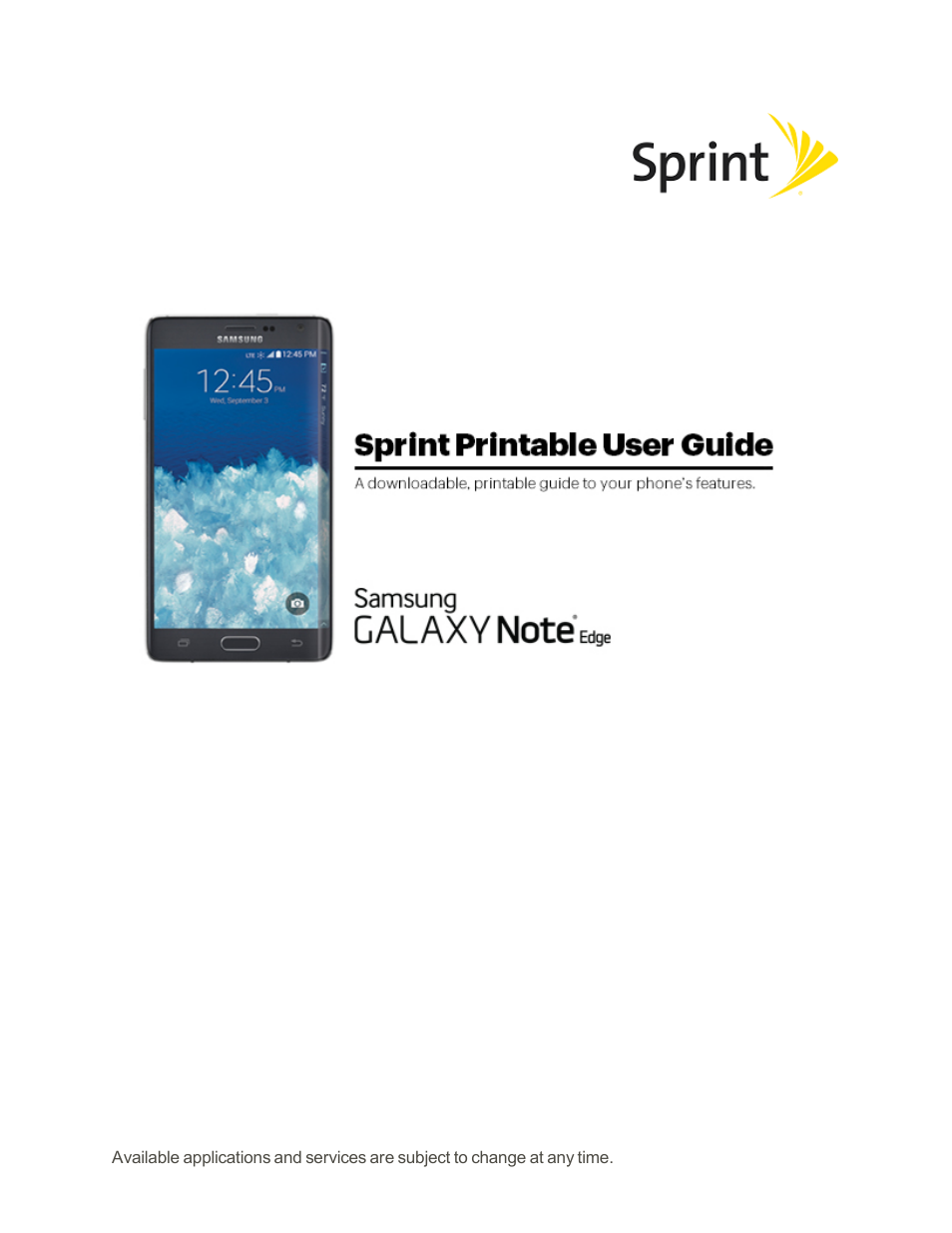 Samsung Galaxy Note Edge User Manual | 236 pages