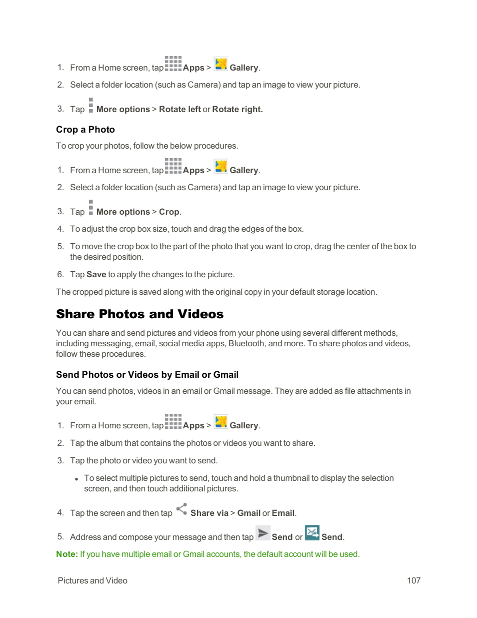 Share photos and videos | Samsung Galaxy Note Edge User Manual | Page 119 / 236