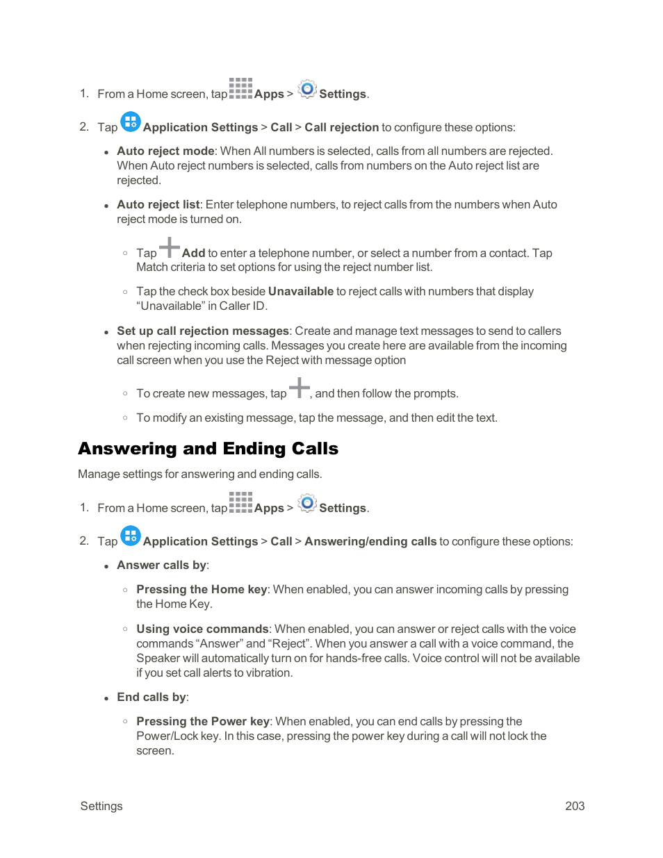 Answering and ending calls | Samsung Galaxy Note Edge User Manual | Page 215 / 236