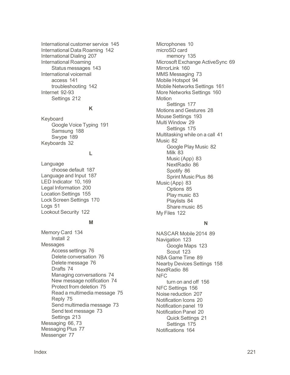 Samsung Galaxy Note Edge User Manual | Page 233 / 236