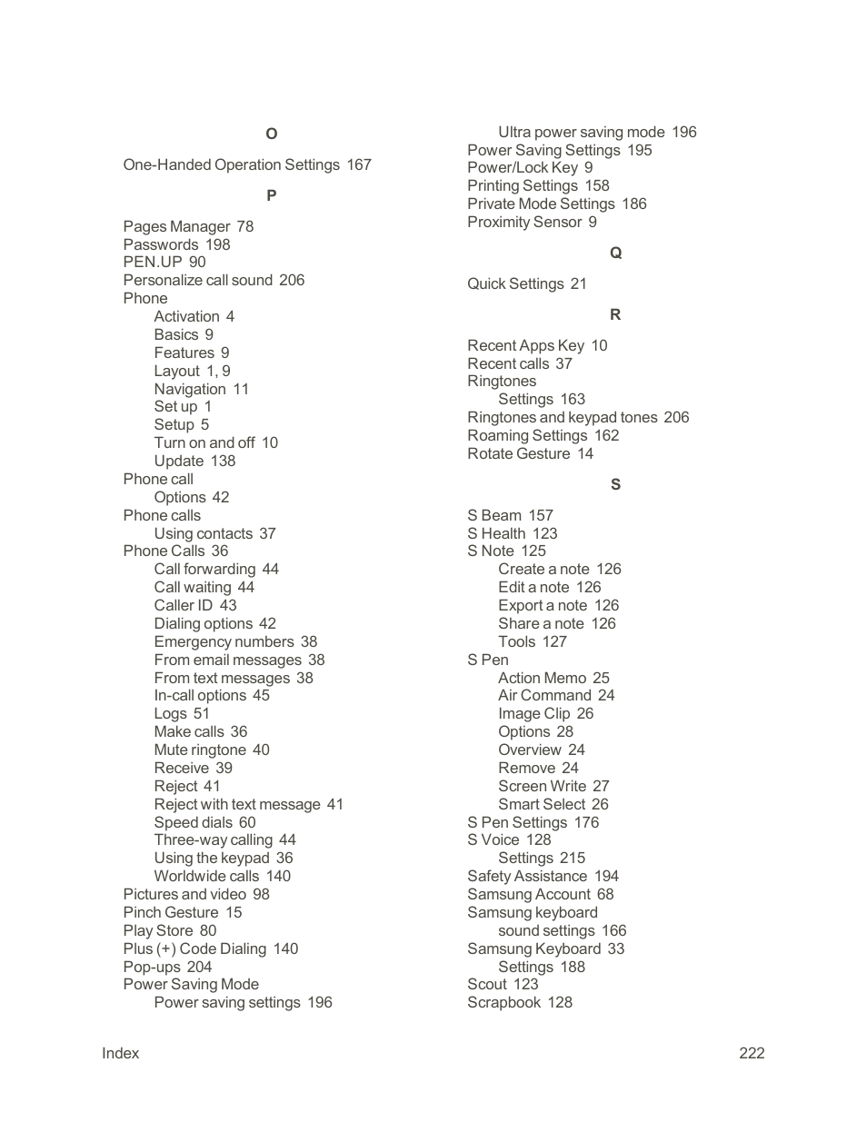 Samsung Galaxy Note Edge User Manual | Page 234 / 236