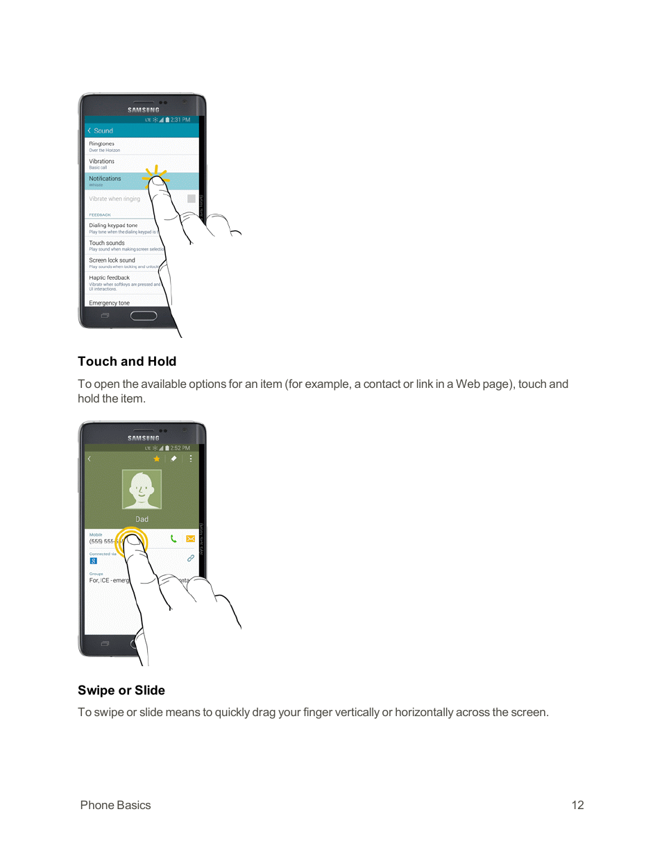 Samsung Galaxy Note Edge User Manual | Page 24 / 236