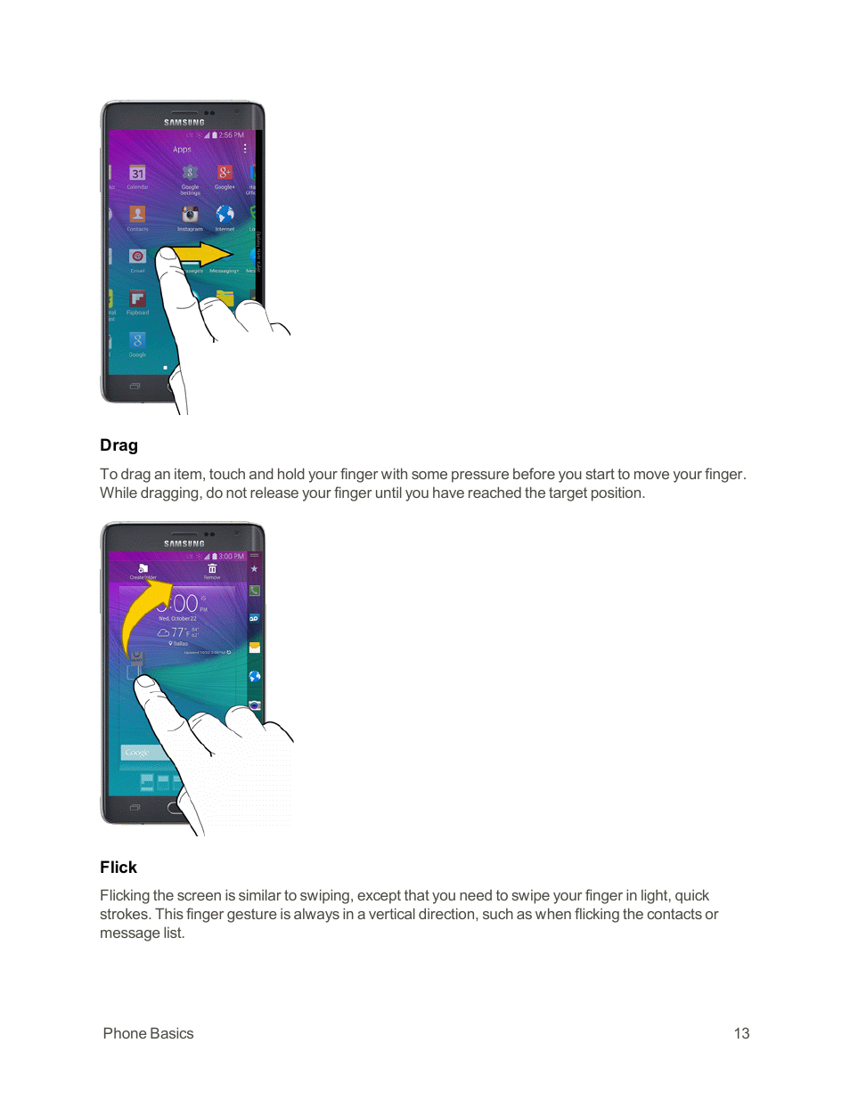 Samsung Galaxy Note Edge User Manual | Page 25 / 236