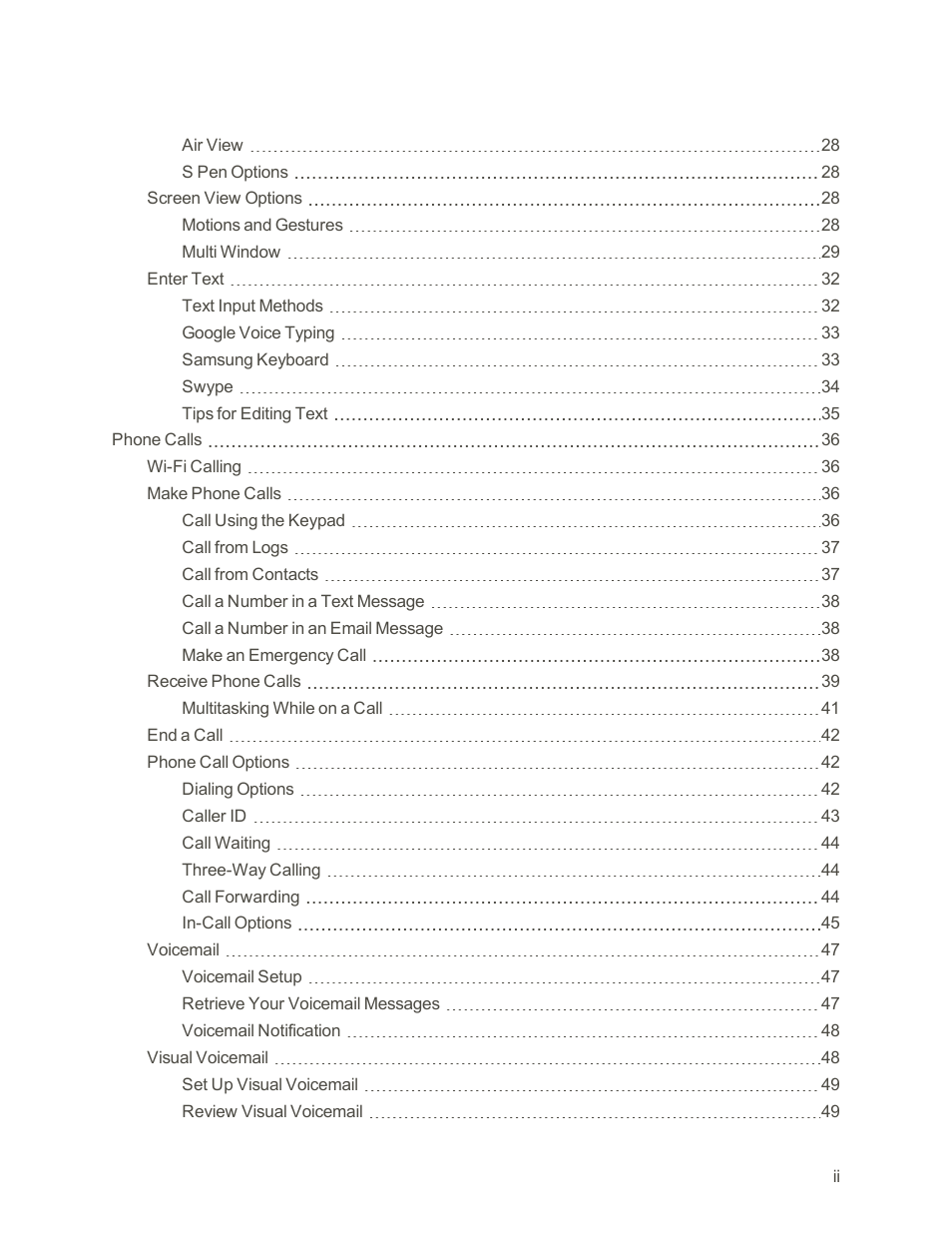 Samsung Galaxy Note Edge User Manual | Page 3 / 236