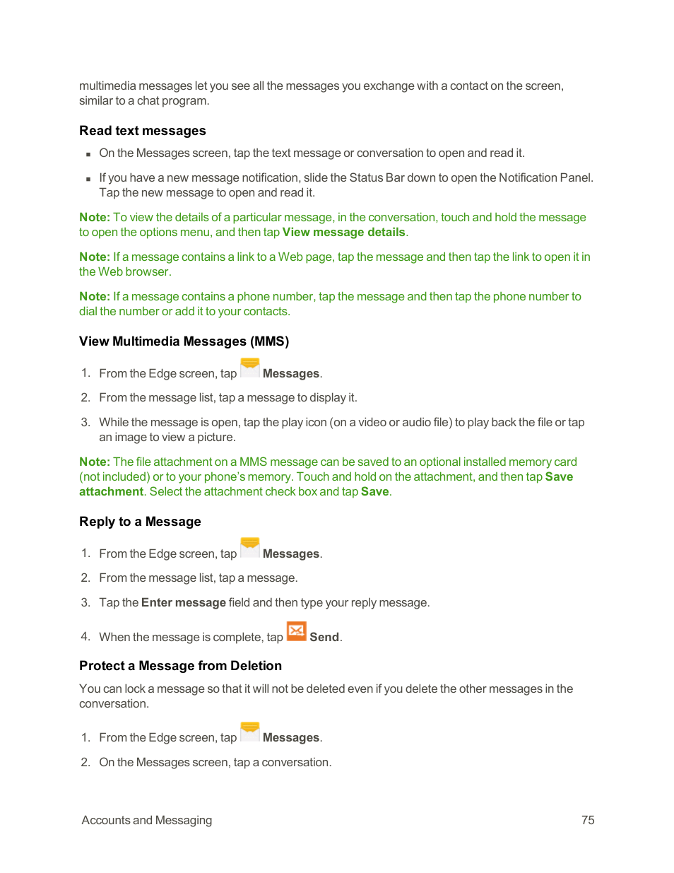 Samsung Galaxy Note Edge User Manual | Page 87 / 236