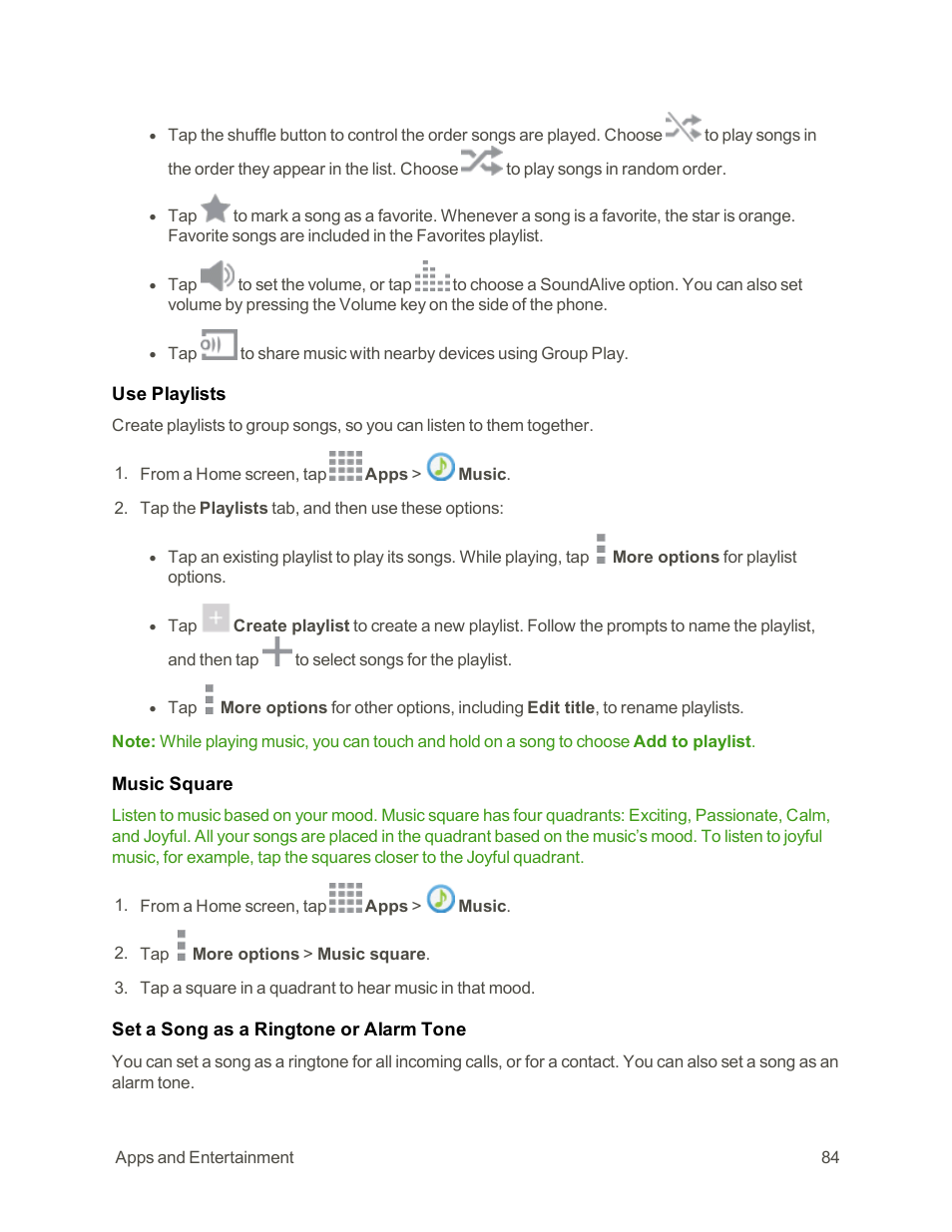 Samsung Galaxy Note Edge User Manual | Page 96 / 236