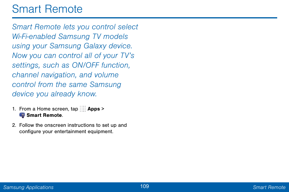 Smart remote | Samsung Galaxy Note Edge User Manual | Page 118 / 201