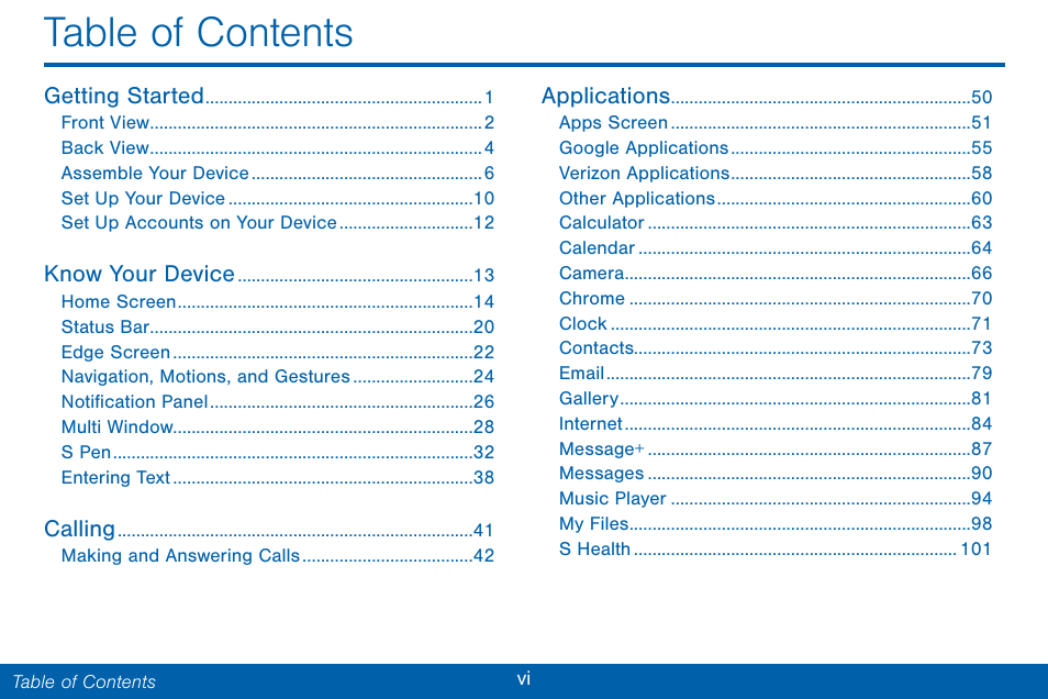 Samsung Galaxy Note Edge User Manual | Page 8 / 201