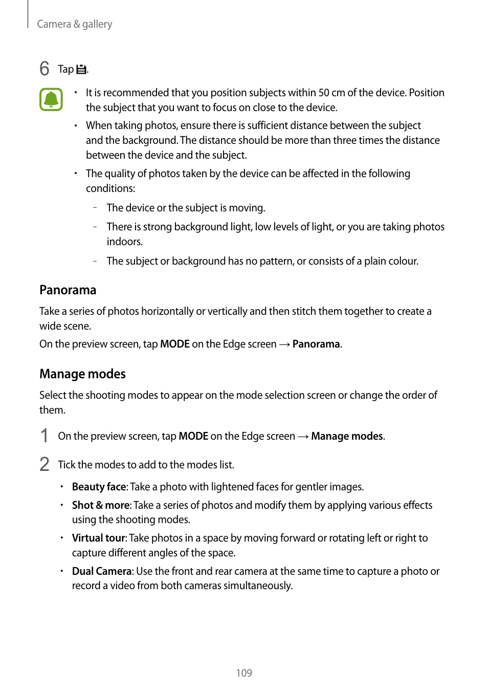 Samsung Galaxy Note Edge User Manual | Page 109 / 208