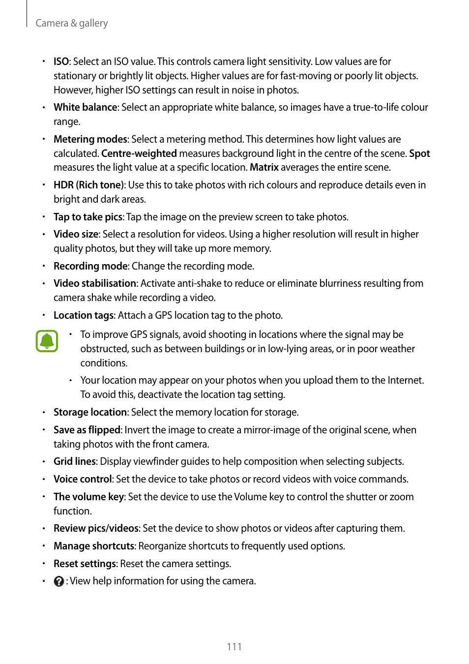 Samsung Galaxy Note Edge User Manual | Page 111 / 208