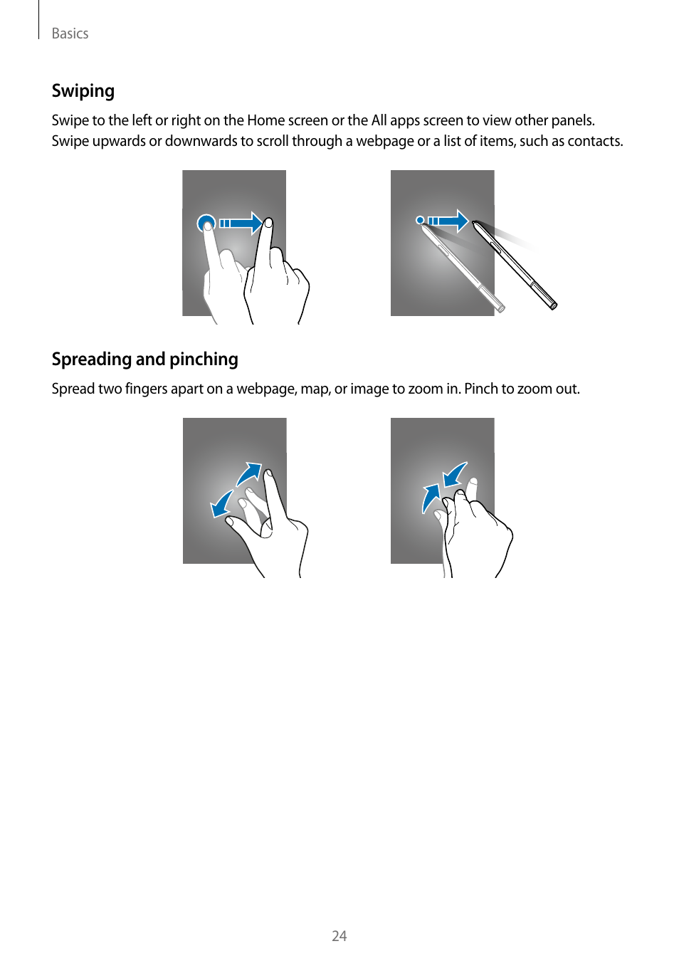 Samsung Galaxy Note Edge User Manual | Page 24 / 208