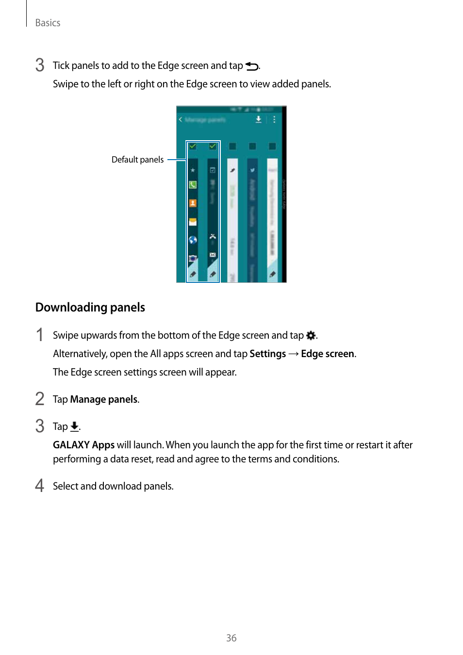 Samsung Galaxy Note Edge User Manual | Page 36 / 208