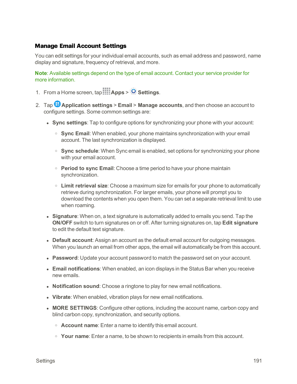 Samsung Galaxy Note 4 User Manual | Page 202 / 213