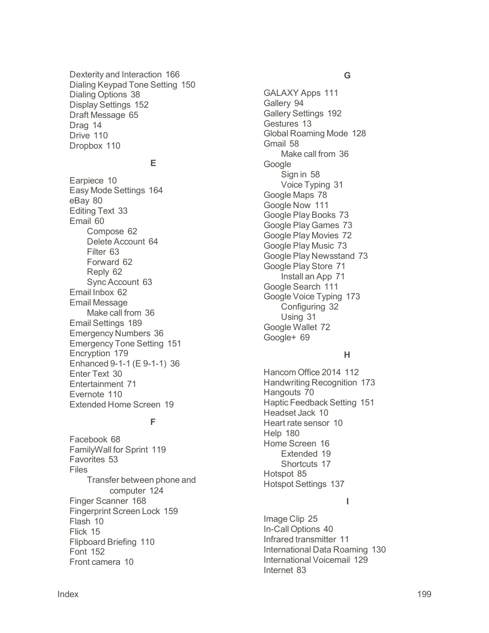 Samsung Galaxy Note 4 User Manual | Page 210 / 213