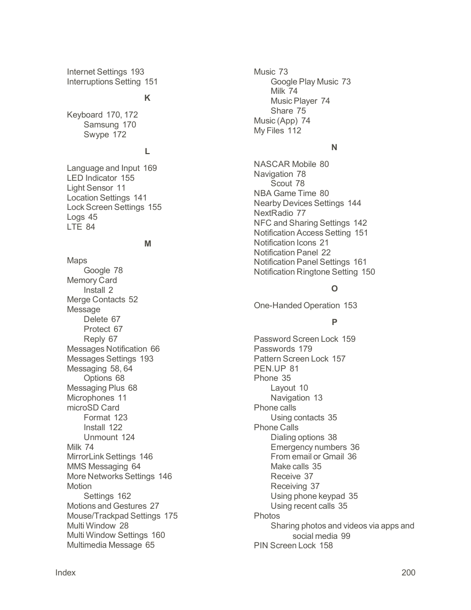 Samsung Galaxy Note 4 User Manual | Page 211 / 213
