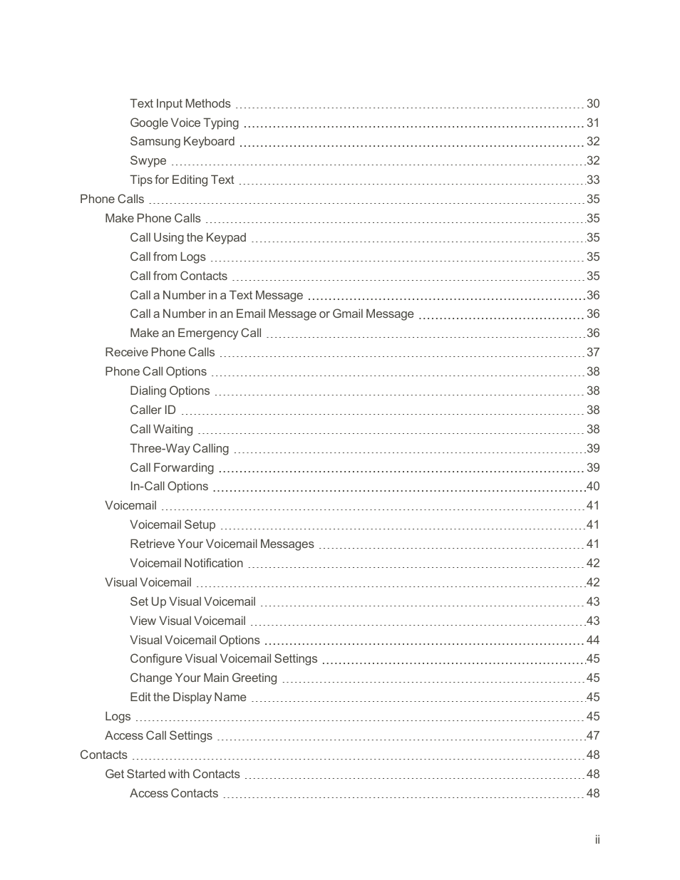 Samsung Galaxy Note 4 User Manual | Page 3 / 213