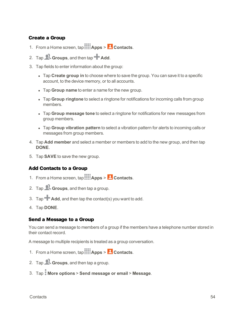 Samsung Galaxy Note 4 User Manual | Page 65 / 213