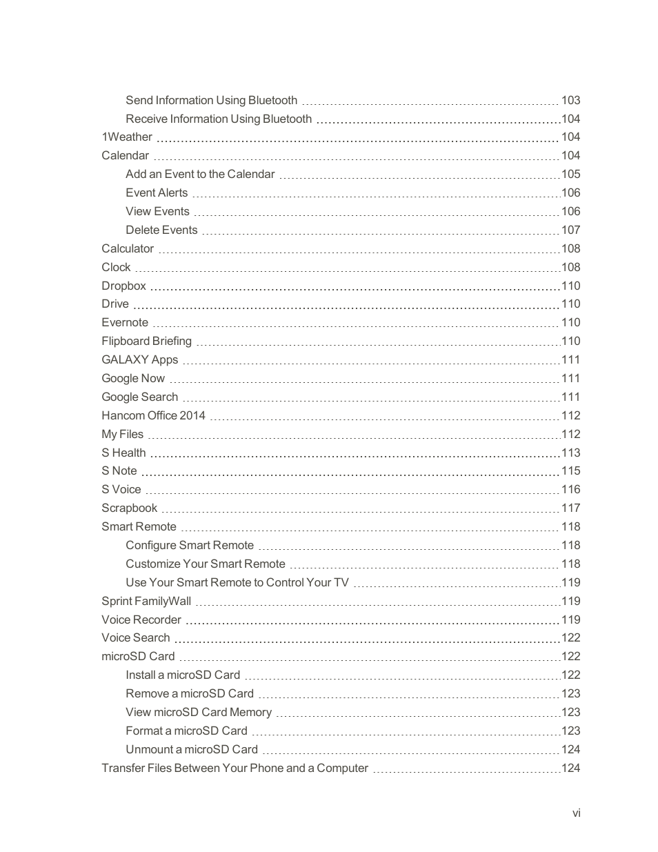 Samsung Galaxy Note 4 User Manual | Page 7 / 213