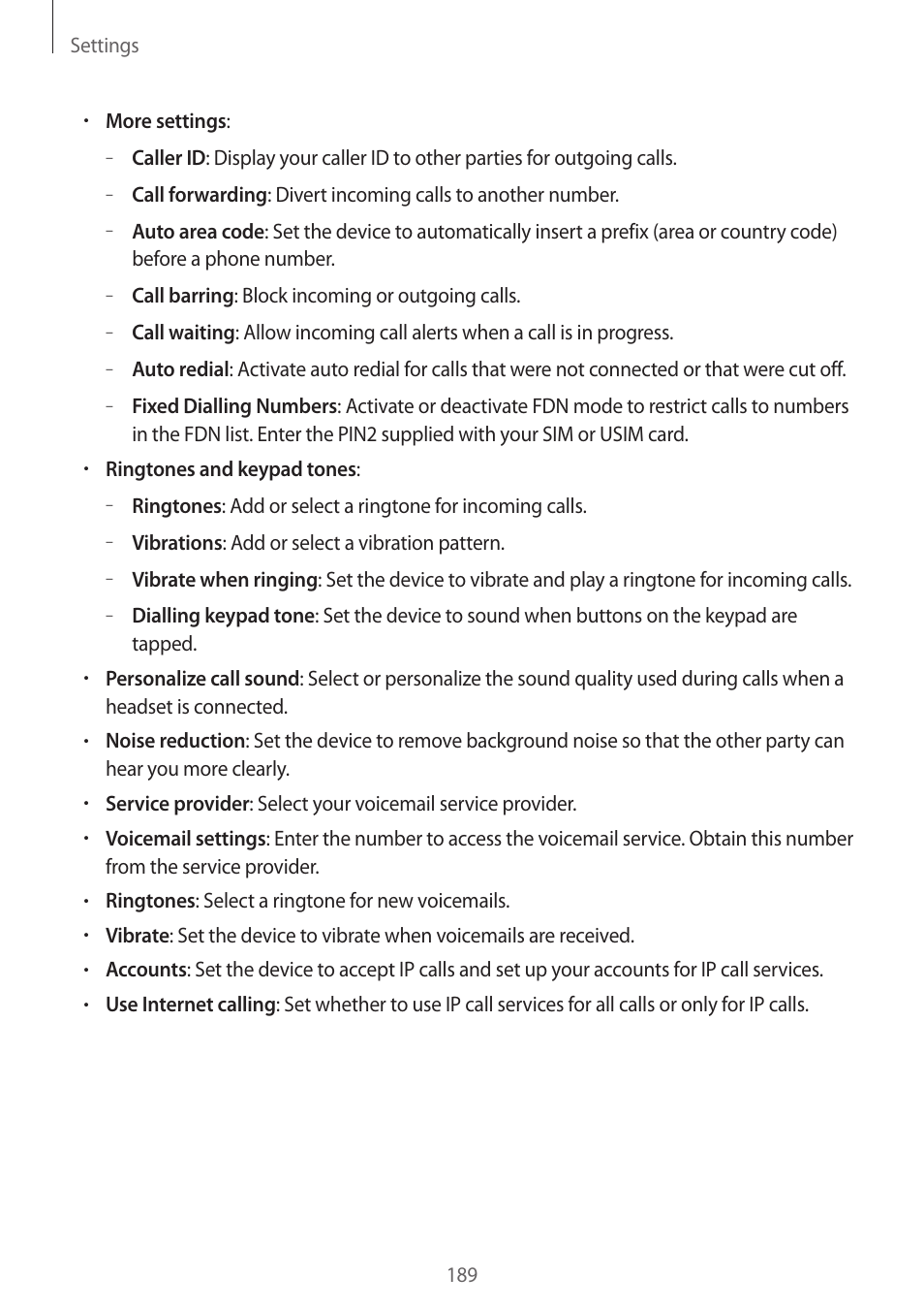 Samsung Galaxy Alpha User Manual | Page 189 / 235