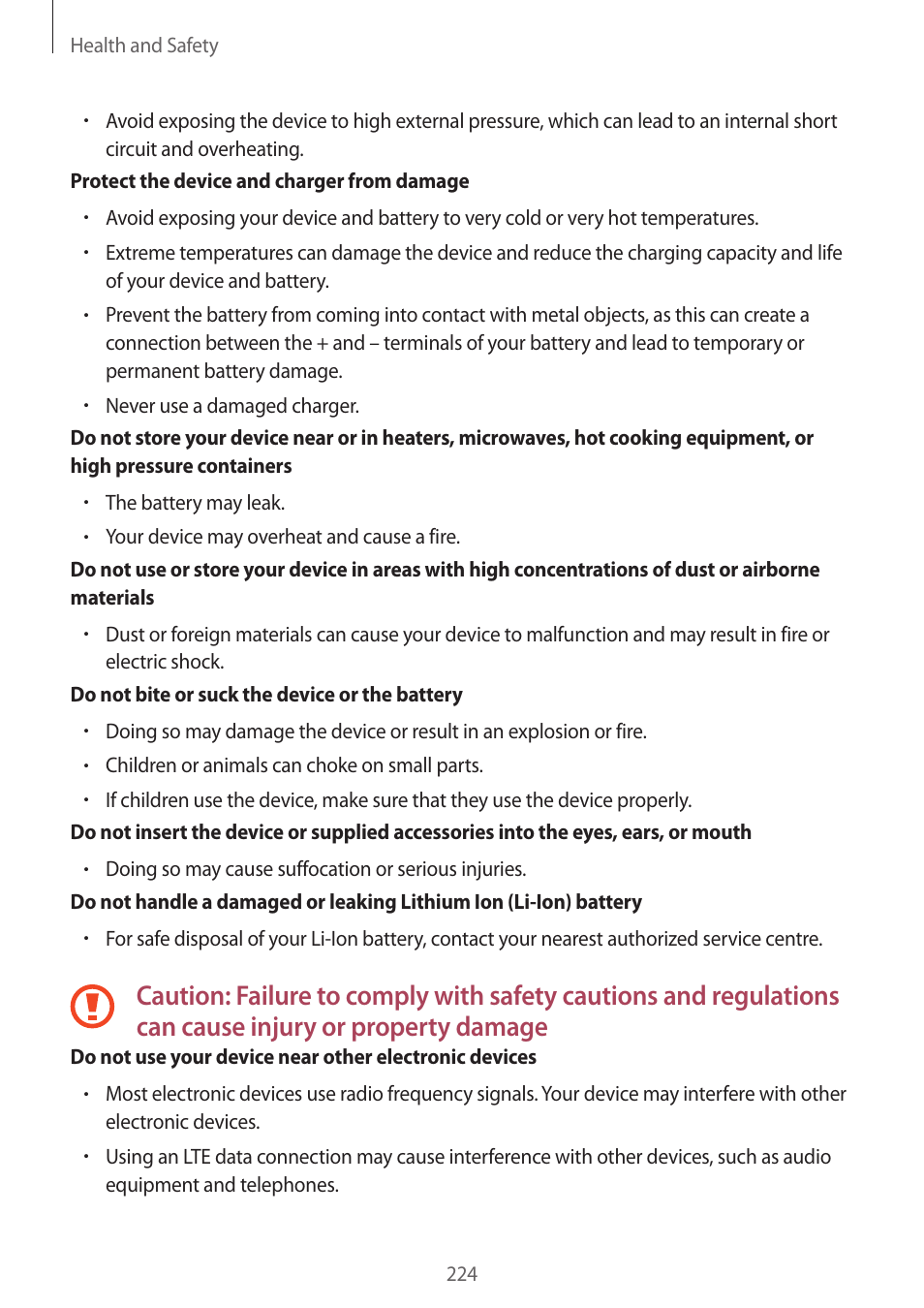 Samsung Galaxy Alpha User Manual | Page 224 / 235