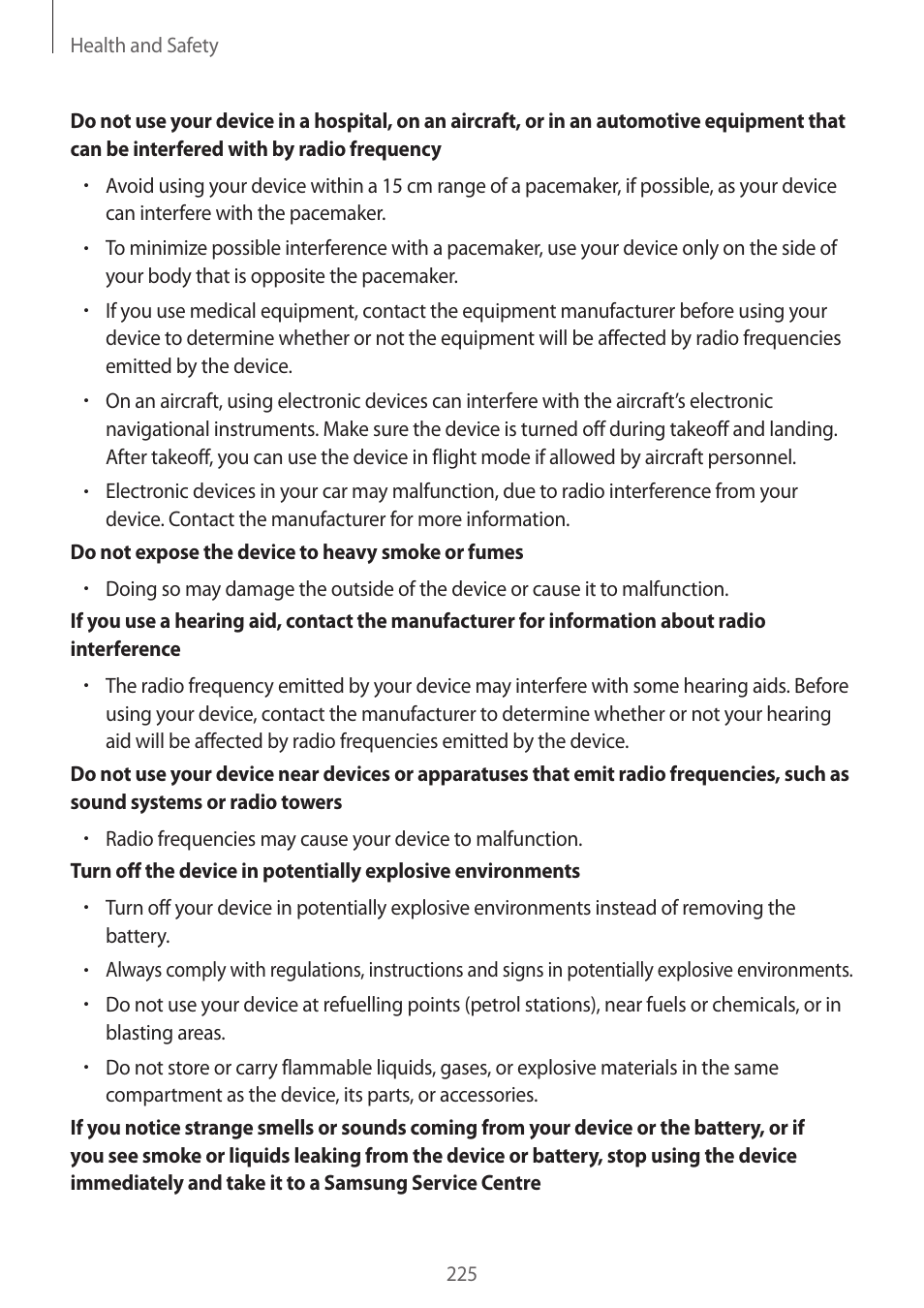 Samsung Galaxy Alpha User Manual | Page 225 / 235