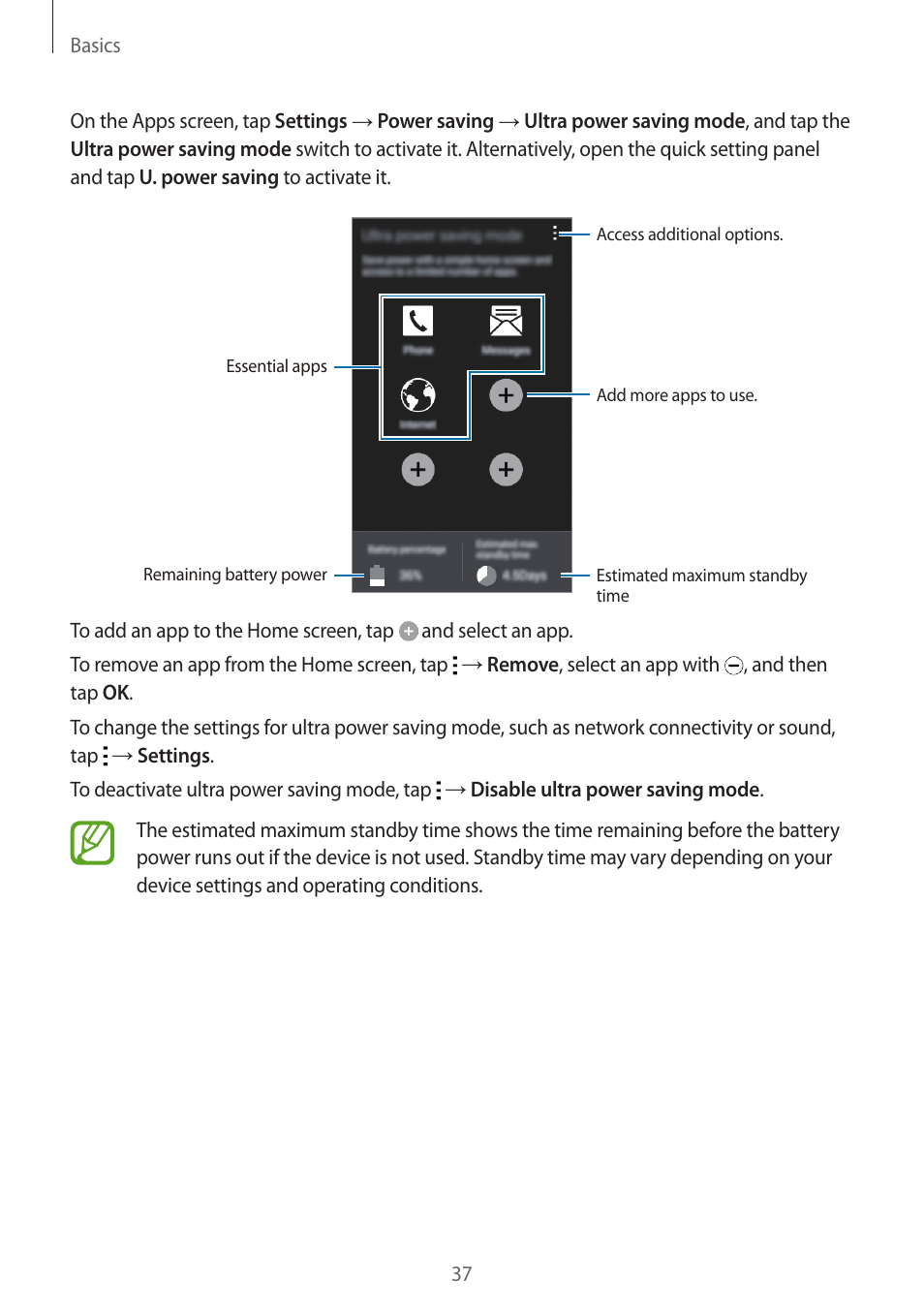 Samsung Galaxy Alpha User Manual | Page 37 / 235