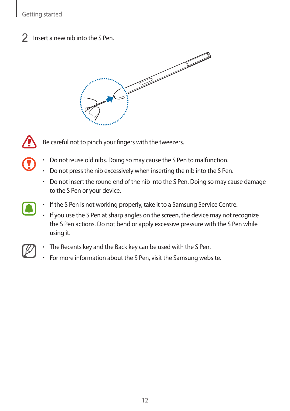 Samsung Galaxy Note 4 User Manual | Page 12 / 192