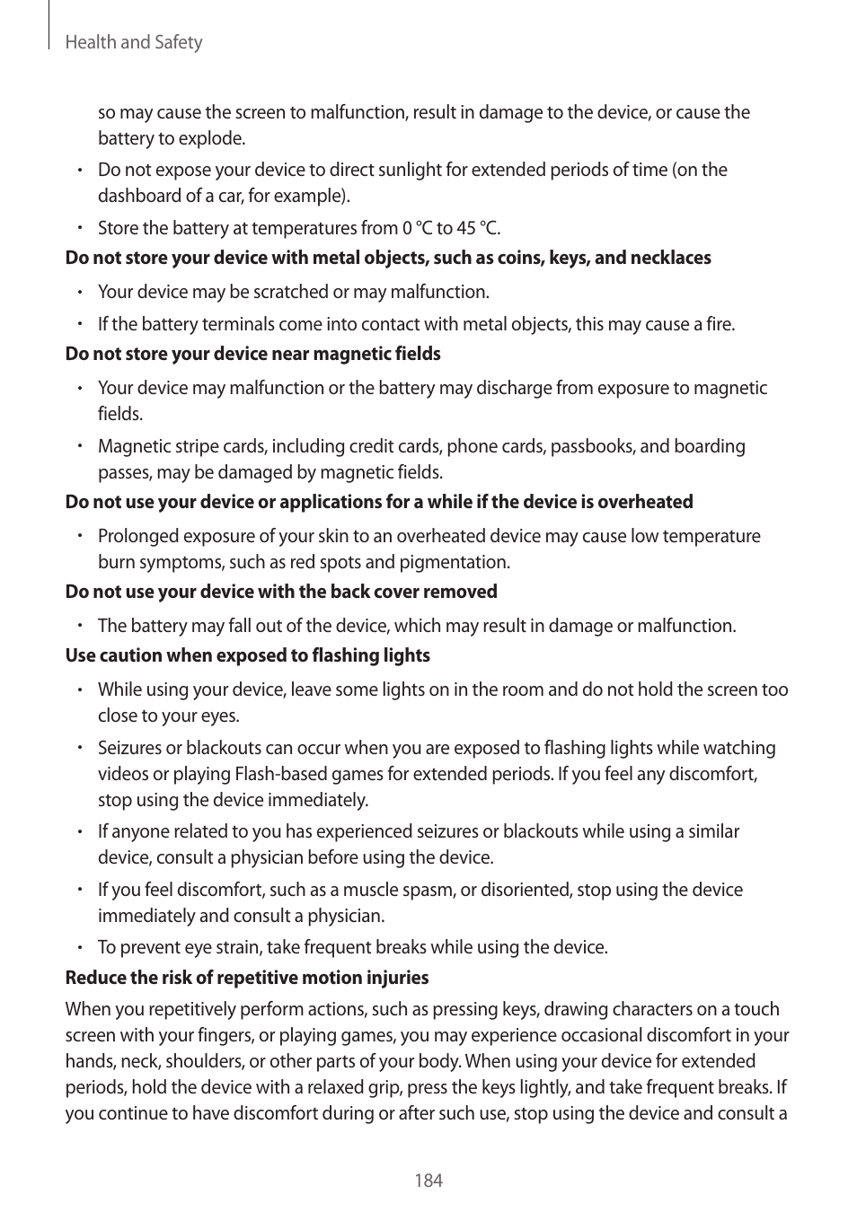 Samsung Galaxy Note 4 User Manual | Page 184 / 192