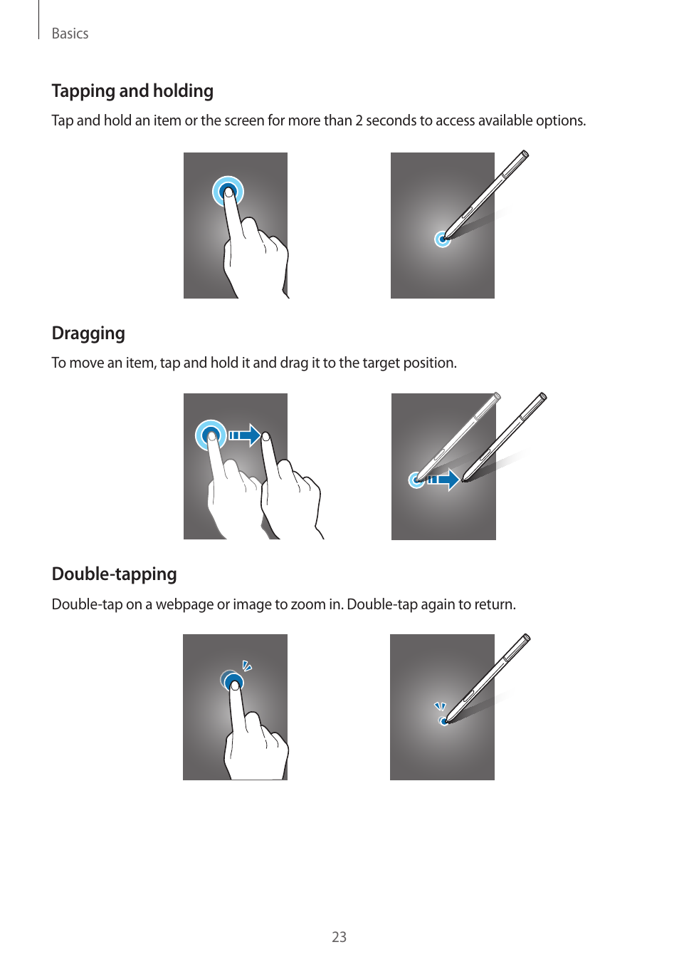 Samsung Galaxy Note 4 User Manual | Page 23 / 192