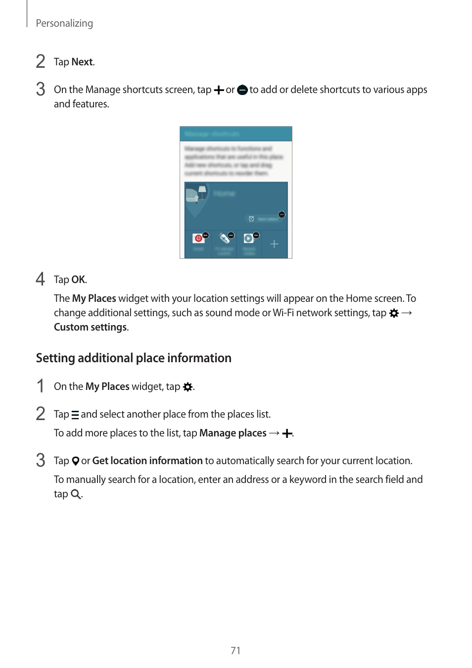 Samsung Galaxy Note 4 User Manual | Page 71 / 192