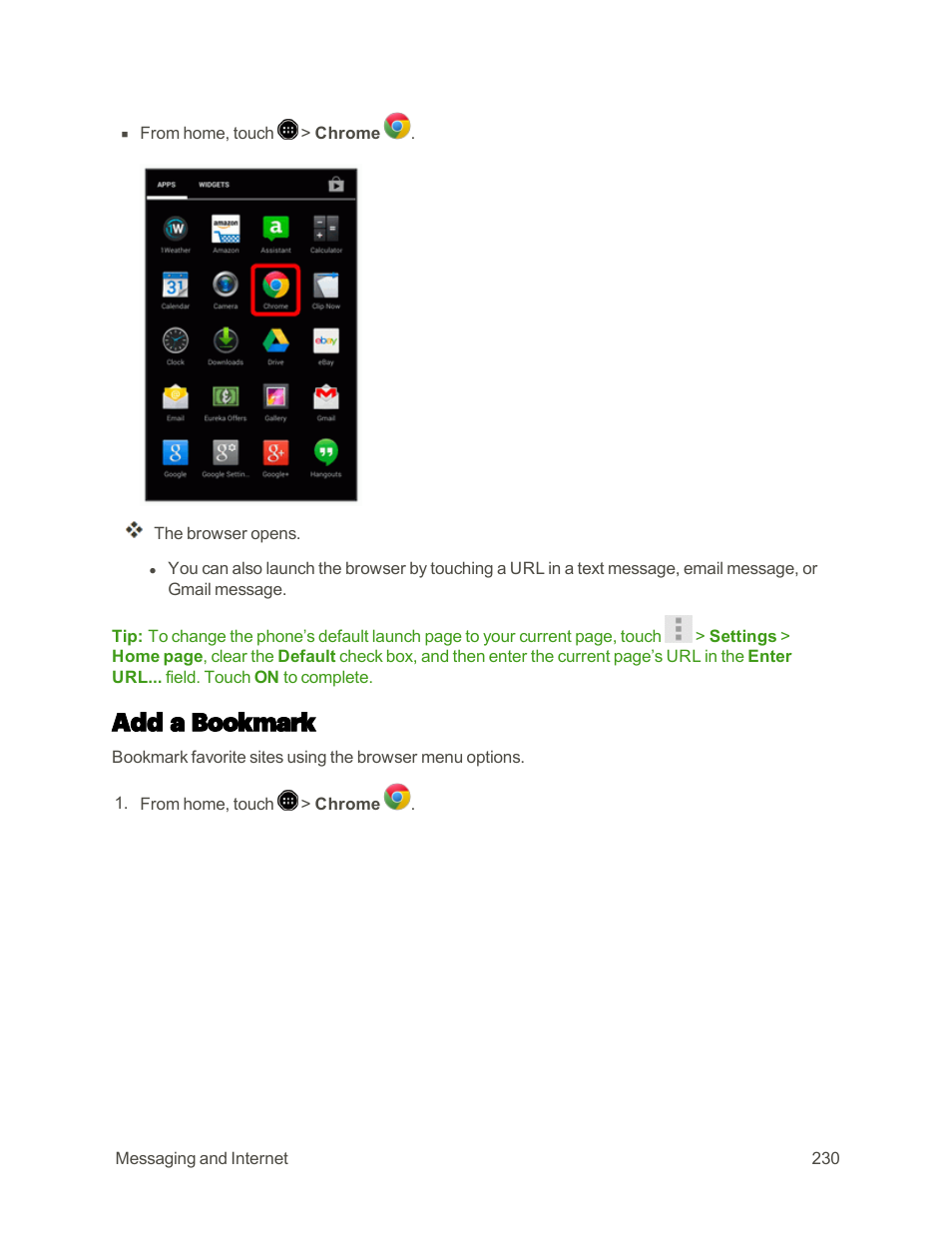 Add a bookmark | Sharp AQUOS Crystal User Manual | Page 239 / 448