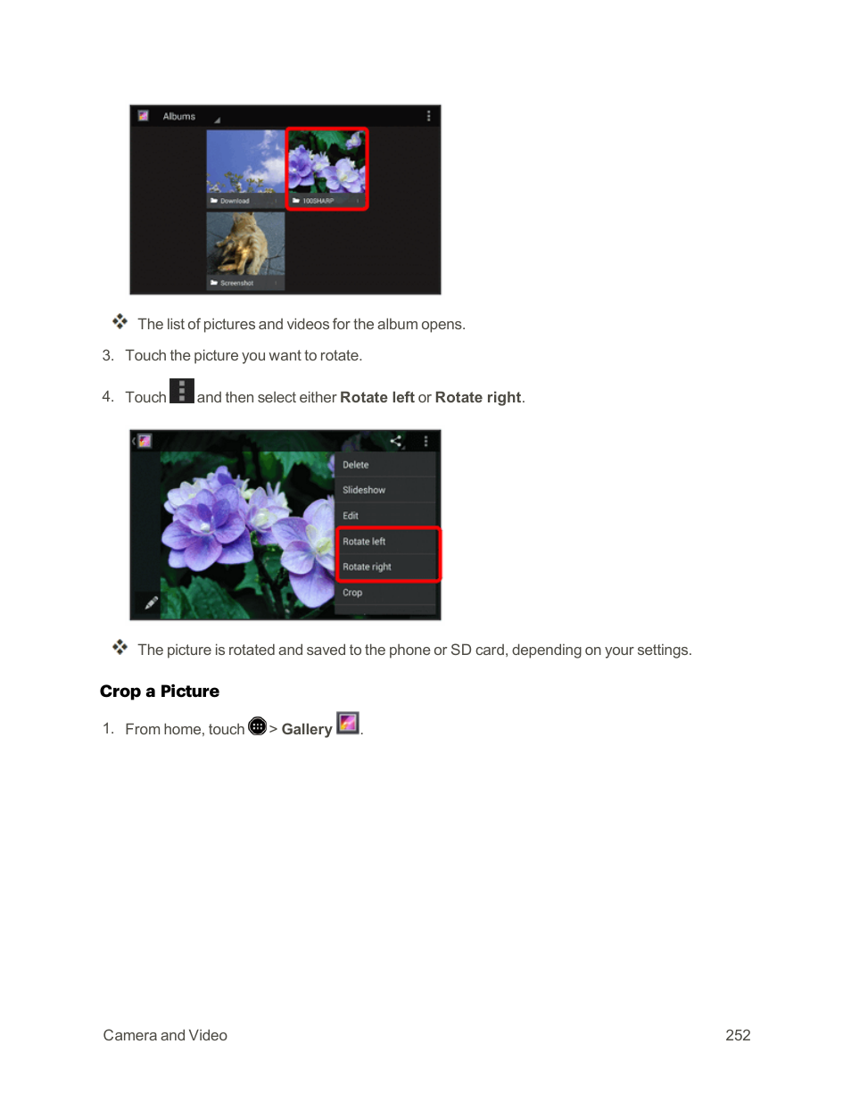 Sharp AQUOS Crystal User Manual | Page 261 / 448