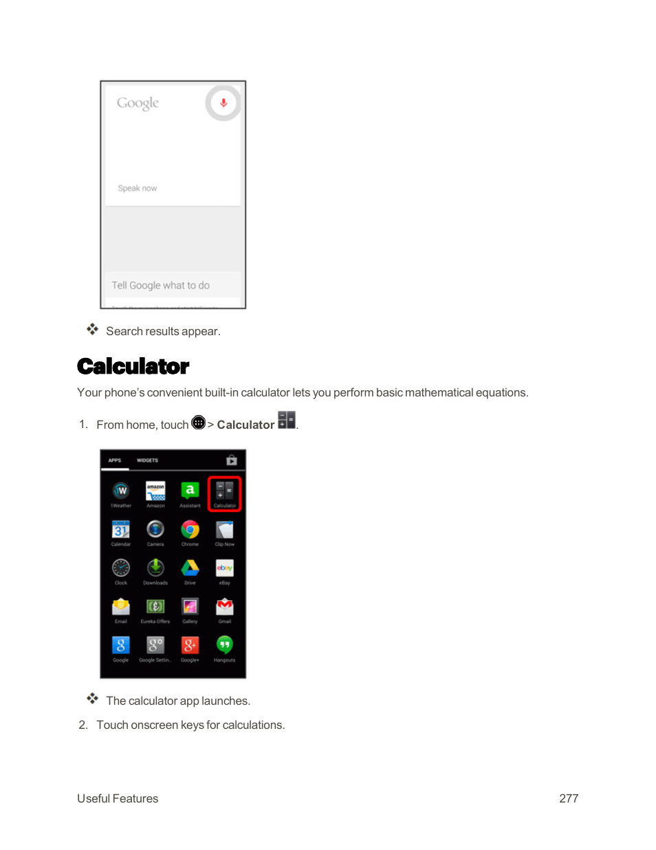 Calculator | Sharp AQUOS Crystal User Manual | Page 286 / 448