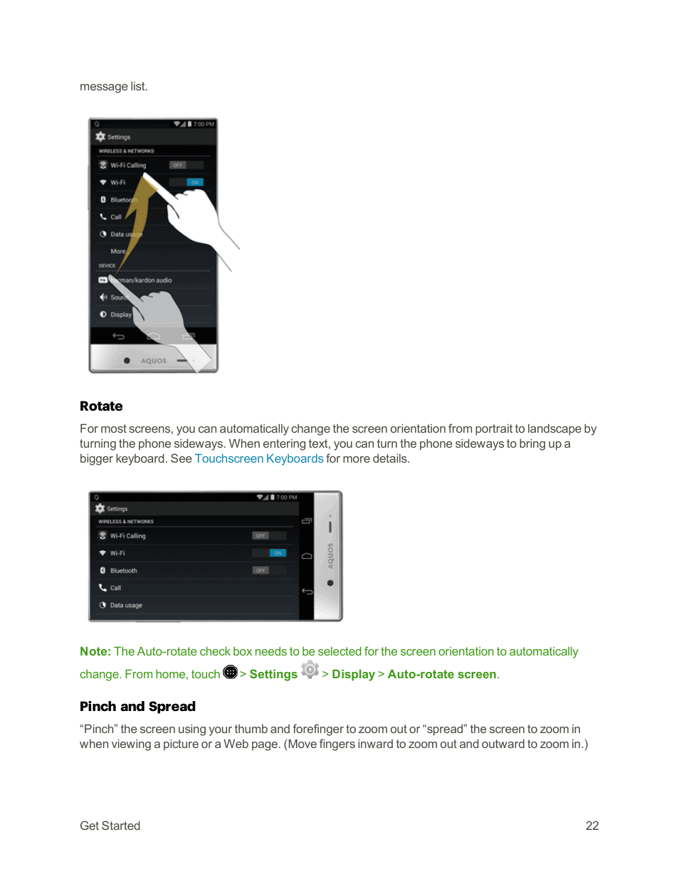 Sharp AQUOS Crystal User Manual | Page 31 / 448