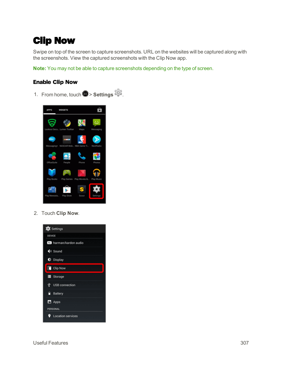Clip now | Sharp AQUOS Crystal User Manual | Page 316 / 448