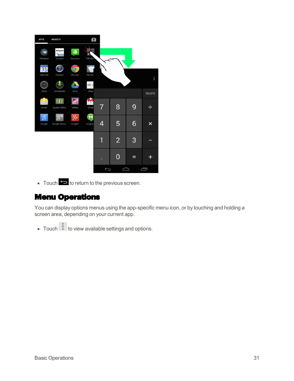 Menu operations | Sharp AQUOS Crystal User Manual | Page 40 / 448