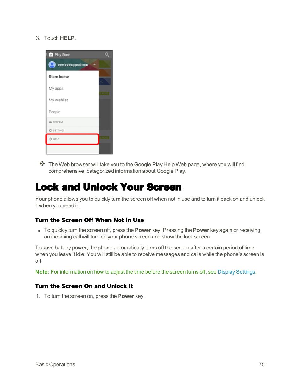 Lock and unlock your screen | Sharp AQUOS Crystal User Manual | Page 84 / 448