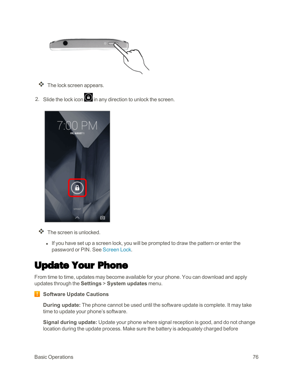 Update your phone | Sharp AQUOS Crystal User Manual | Page 85 / 448