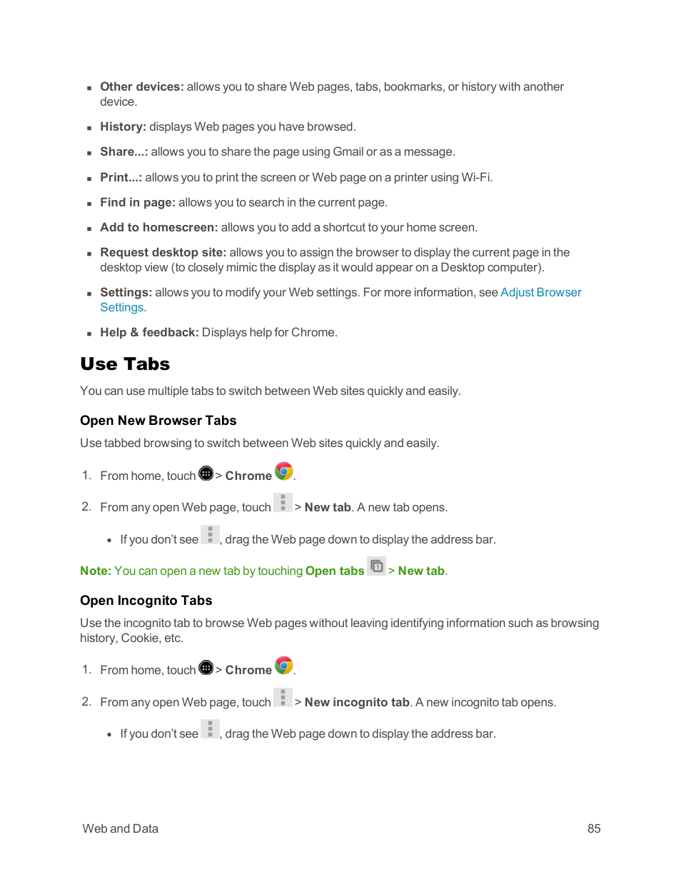 Use tabs | Sharp AQUOS Crystal User Manual | Page 95 / 171