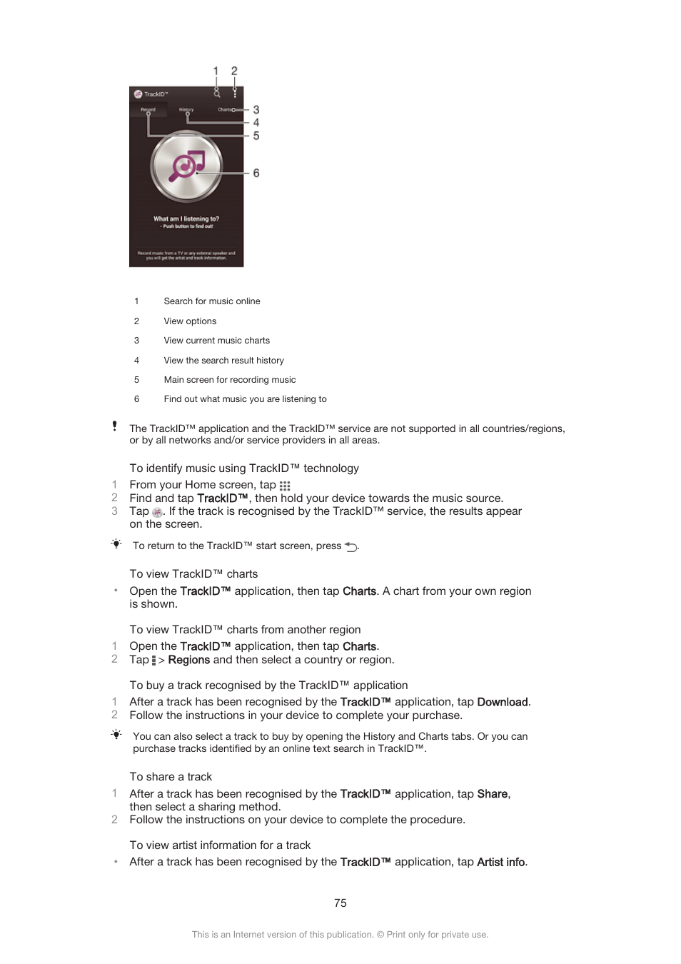 Sony Xperia Z3 Compact User Manual | Page 75 / 133