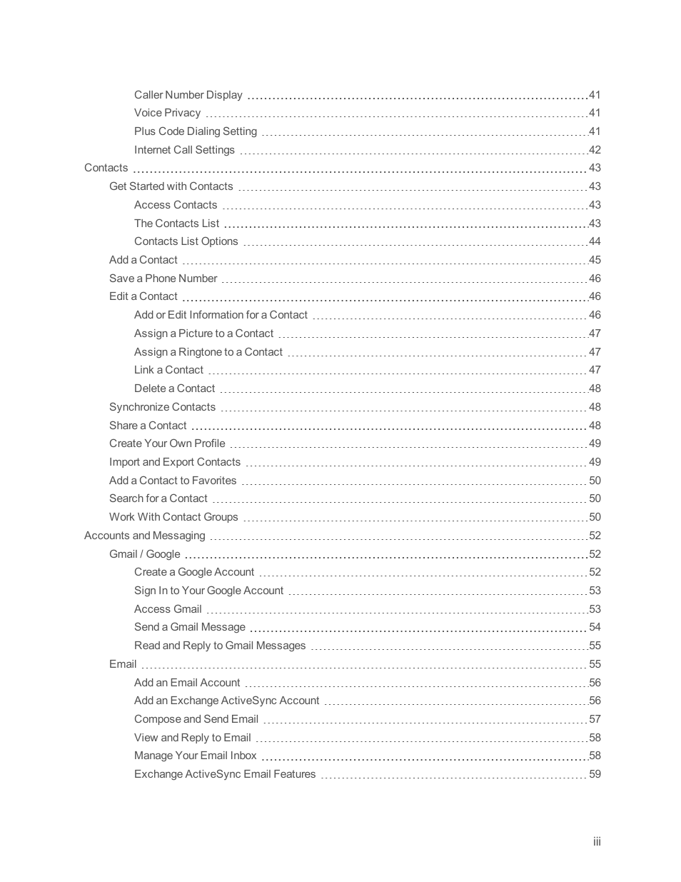 ZTE Speed User Manual | Page 4 / 162
