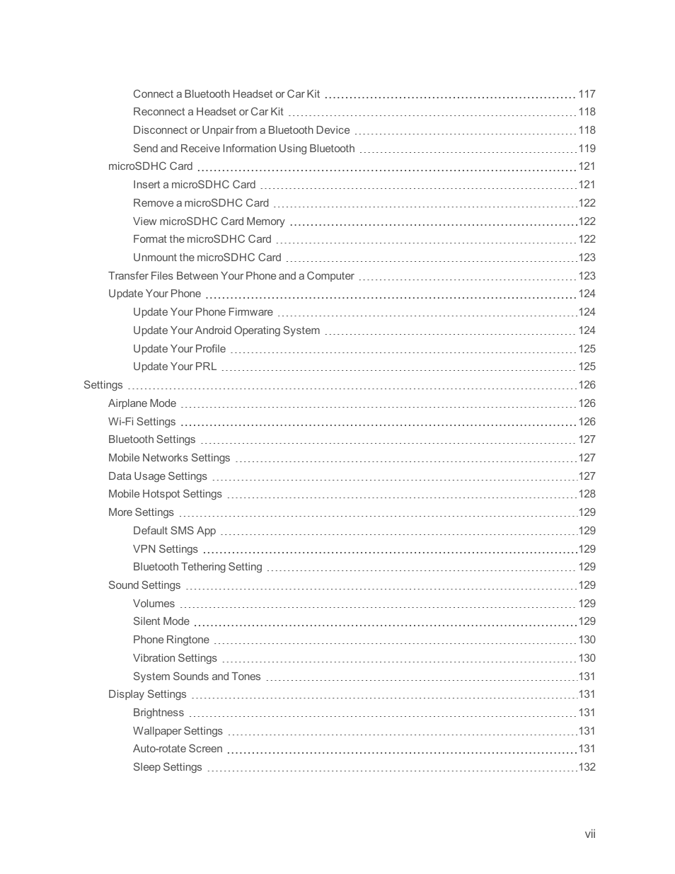 ZTE Speed User Manual | Page 8 / 162