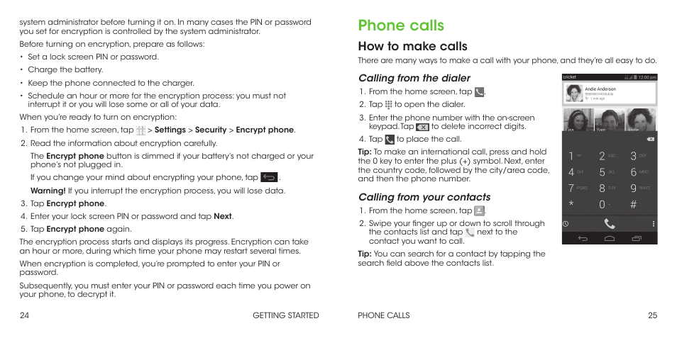 Phone calls, How to make calls | ZTE Grand X Max+ User Manual | Page 14 / 60