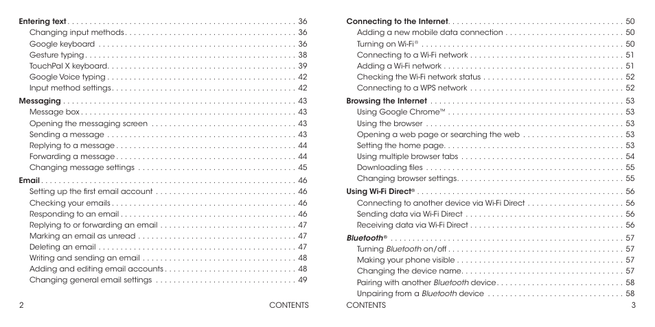 ZTE Grand X Max+ User Manual | Page 3 / 60