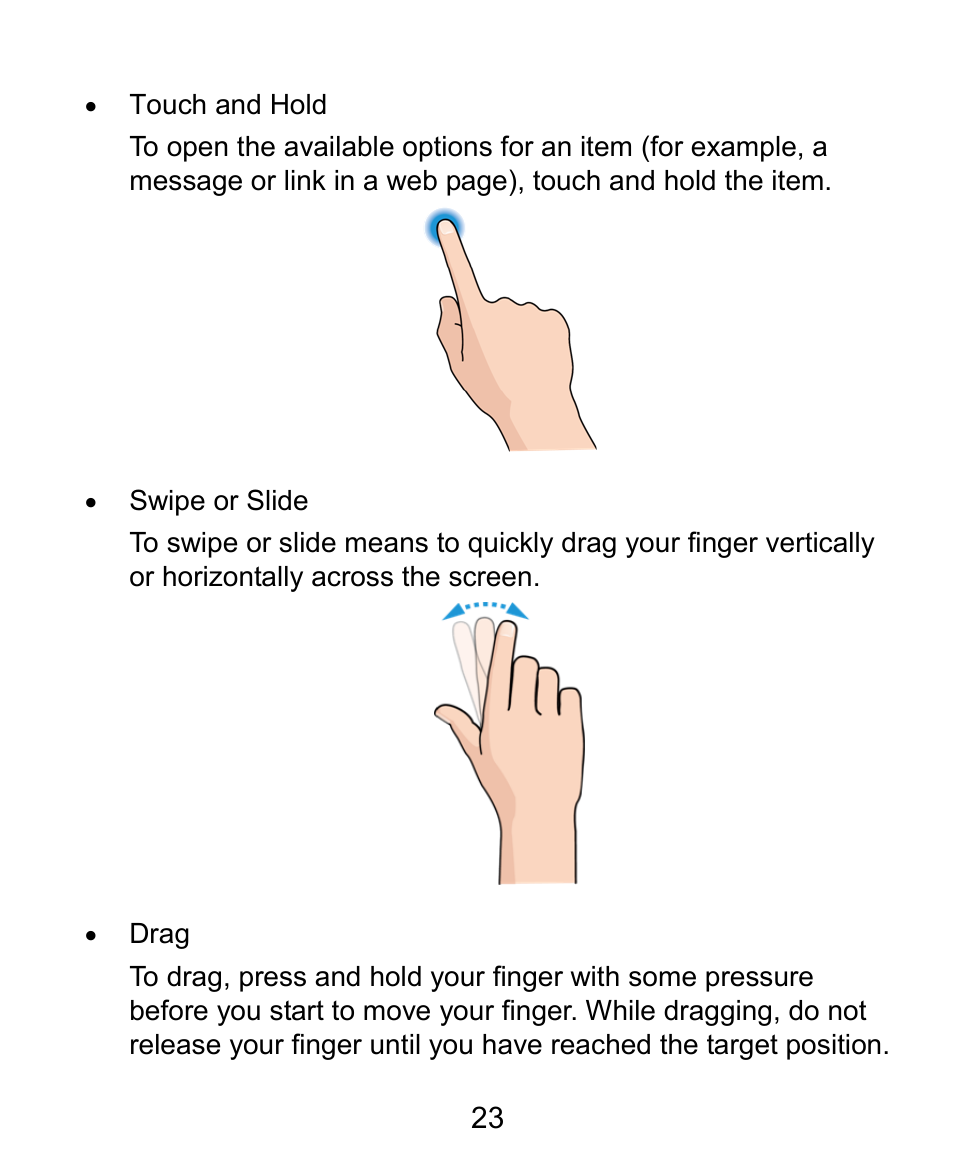 ZTE Grand X Plus User Manual | Page 23 / 184