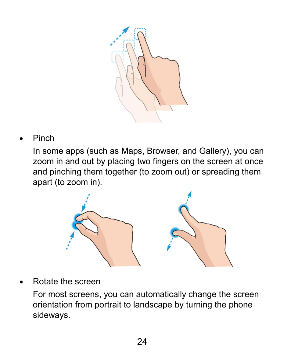 ZTE Grand X Plus User Manual | Page 24 / 184