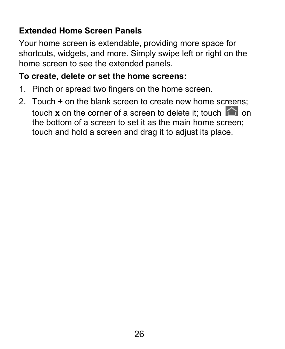 ZTE Grand X Plus User Manual | Page 26 / 184