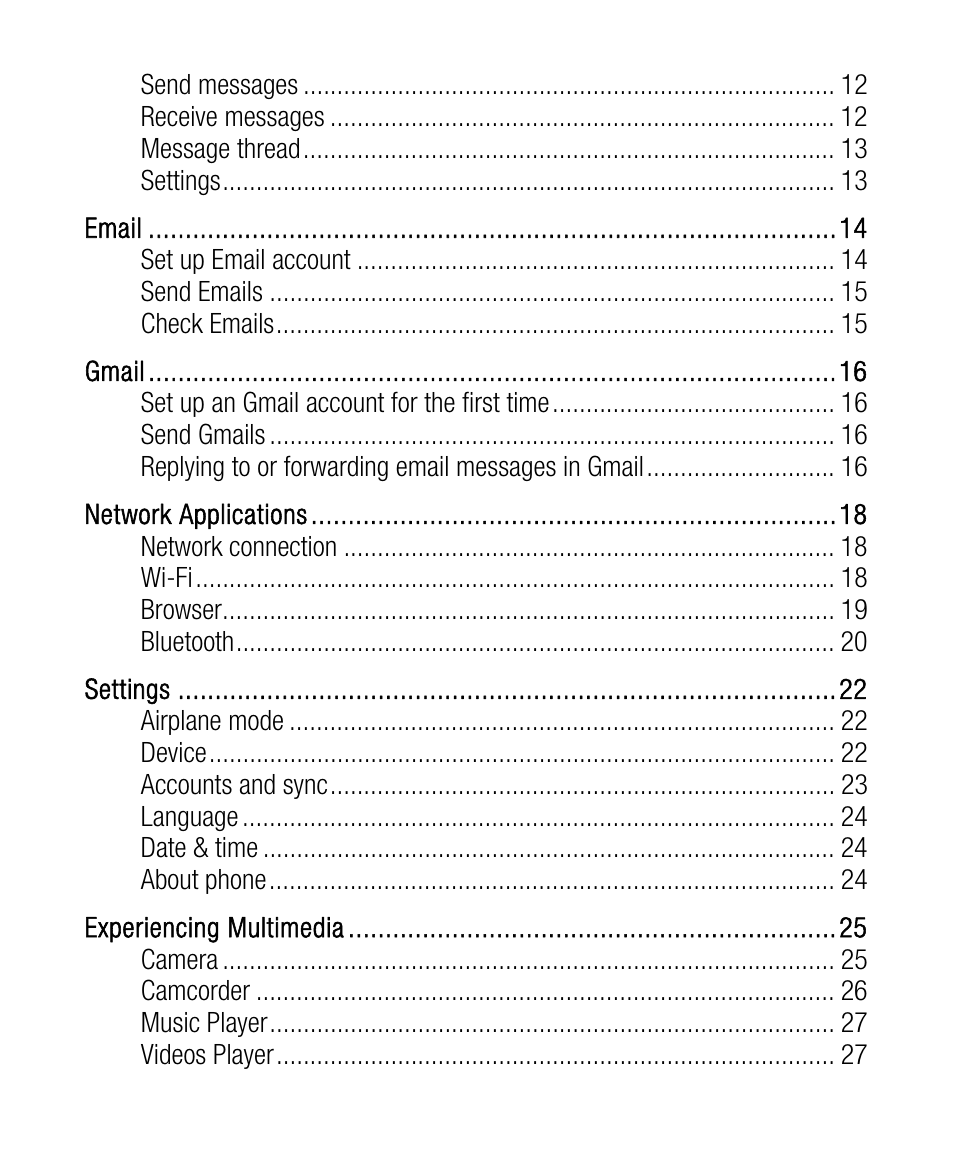 ZTE Grand X User Manual | Page 3 / 37